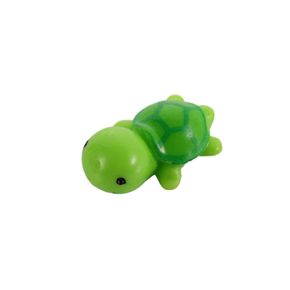 OOTSR 20 Pezzi Giocattoli Modello Tartaruga, Realistico Oceano Animale Mini Tartarughe di plastica per Strumento didattico/Regalo per Feste/Giocattolo per Vasca/Decorazione di Torte