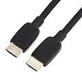 Amazon Basics HDMI Cable, 10 feet, HDMI 2.1 to HDMI Cable (48Gbps), 8K@60Hz 4K@120Hz Certified Ultra High Speed, Black, Compatible with PS5/Xbox/TV/Monitor