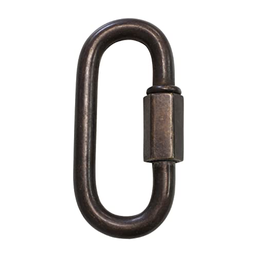 RCH Hardware QL-BR01-60 Brass Quicklink, 3 Gauge, Bronze (2 Pack)