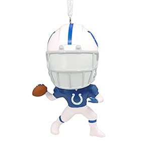 Hallmark NFL Indianapolis Colts Bouncing Buddy Christmas Ornament
