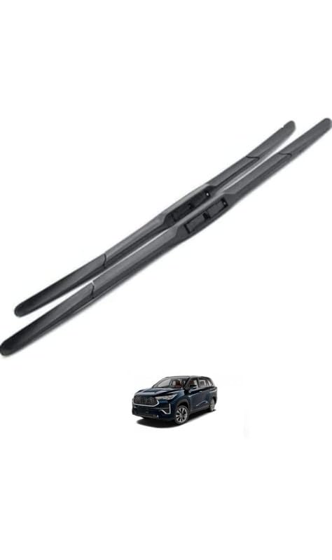 Image of AWB Front Hybrid Wiper Blades Compatible with Innova Hycross(Pack of 2)
