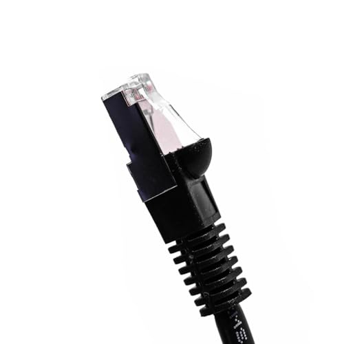 Cable Ethernet FireFold Cat5E Blindado 15ft Negro miniatura 4