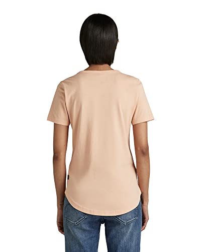 G-STAR RAW Women's Mysid Slim Graphic Top, Rosa