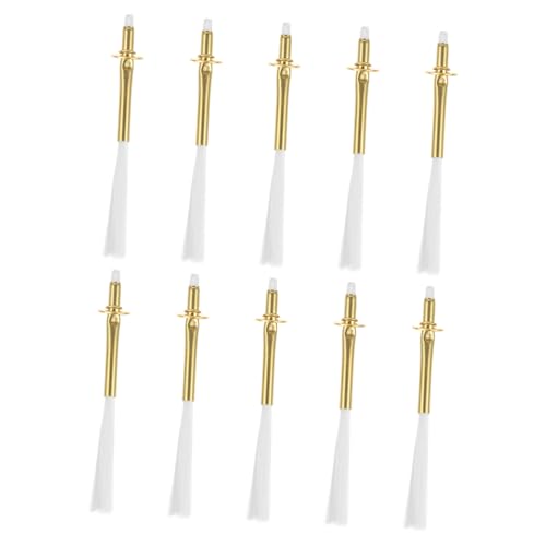 CORHAD 10Pcs Replaceable Oil Lamp Wicks Cuttable Lantern Wicks for Kerosene Lighting High Absorption Durable Design for DIY Projects and Indoor Use