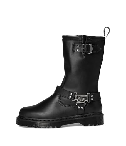 Dr. Martens Unisex-Adult Anistone Hi Motorcycle Boot4