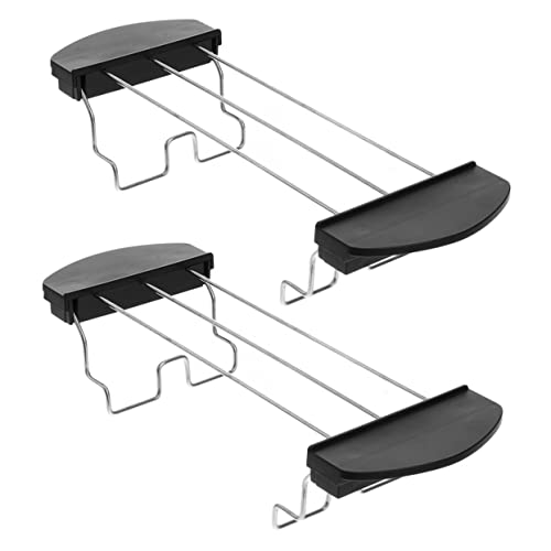 Ipetboom 2 piezas Soporte Inoxidable para de Estante Calentador de Sandwiches para Mantener el Calor del Pan y Su Limpieza