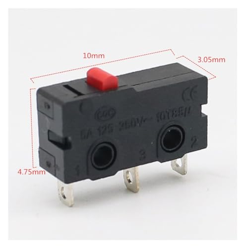 Mini micro-interrupteur bras de levier à rouleau pour impression 3D et robotique - 2