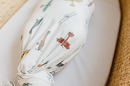 Image of Copper Pearl Swaddle Blankets for Newborns | Soft Stretchy Receiving Blankets for Boys and Girls | Large 46 x 46 Inch Baby Blankets | Lightweight and Breathable Swaddles | Ace