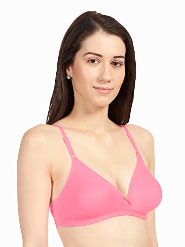 Image of SONARI Omania Womens Non-Padded Cotton Polyester Bras - Solid, Non-Wired, Medium Coverage, Hand Washable (Pack of 2)