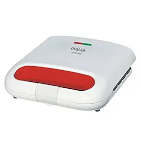INALSA Phoenix Sandwich Maker|750 Watts Quick Heating|2 Slices Non-Stick Large Plates|Easy Sandwich Cut|I