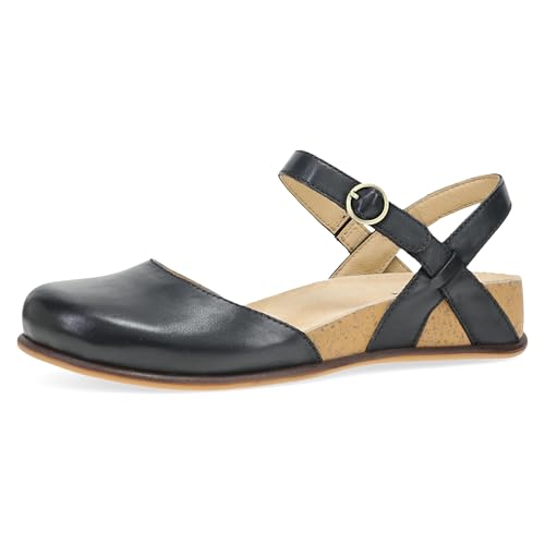 Dansko Sapatilha feminina Christine Mary Jane, Preto, 10.5-11