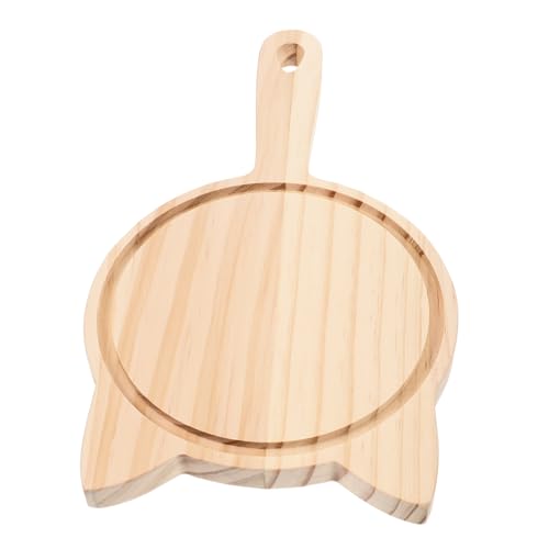 Ciieeo Portable Pizza Board Pizza Peel for Serving Bread Desserts and Snacks for Home Restaurant and Parties Versatile Kitchen Gadget