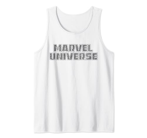 Débardeur Marvel Universe en coton doux avec logo classique épuré