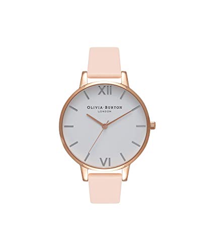 Preisvergleich Produktbild Olivia Burton Damen Analog Quarz Uhr mit Leder Armband OB16BDW21