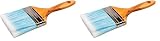 Silverline 821167 Malerpinsel mit synthetischen Borsten 38 mm (Packung mit 2)
