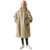 Regatta Kids Spirit Of Adventure Changing Robe - Oat/Black - 9-13 Yrs