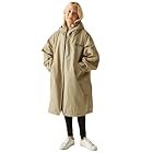Regatta Kids Spirit Of Adventure Changing Robe - Oat/Black - 9-13 Yrs