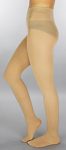 Mona's Choice Ladies Run Resistant Light Gloss Opaque Tights/Waitress Tights4
