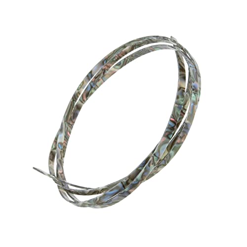 VICASKY Guitar Binding Purfling Strip 6mm Wide Edging Strips for Acoustic Guitar Protection and Decor