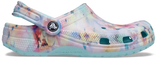 Crocs Unisex- Adult Classic Printed Floral Clogs, Watercolor Floral, 15 Women/13 Men #TOP4