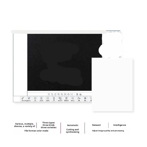 Escáner de documentos A4 HD de 12 MP con luz LED de relleno y conexión USB 3