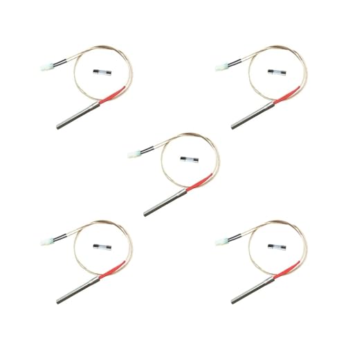 Timcryxient Juego de 5 varillas de encendido para estufas de pellets, incluye fusible