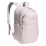 adidas Amplifier Backpack for Laptop, School and Gym, 28L, Distilled Pink/Dual Lilac Purple/Regular, OSFA