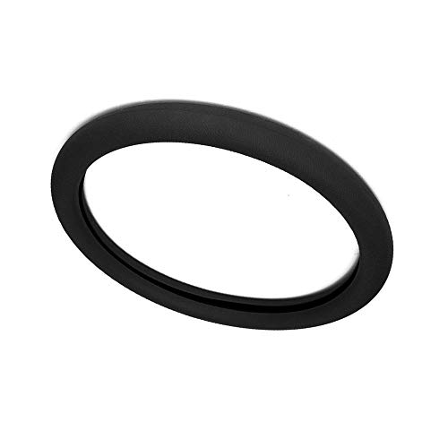 Vektenxi couvre - Couverture de volant de voiture couverture 36-40cm Silicone Soft Cover, noir pratique et populaire