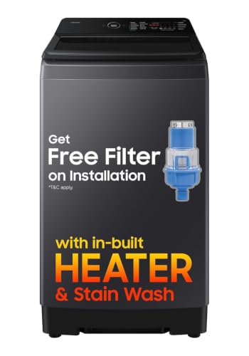 Samsung 8 Kg, 5 Star, Hygiene Steam, Ecobubble, Quick Wash, Soft ...