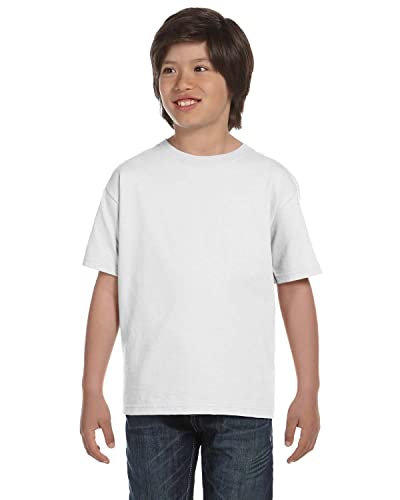 Apparel Globe Boys DryBlend 50/50 T-Shirt - Seamless Collar Moisture-Wicking Tshirt