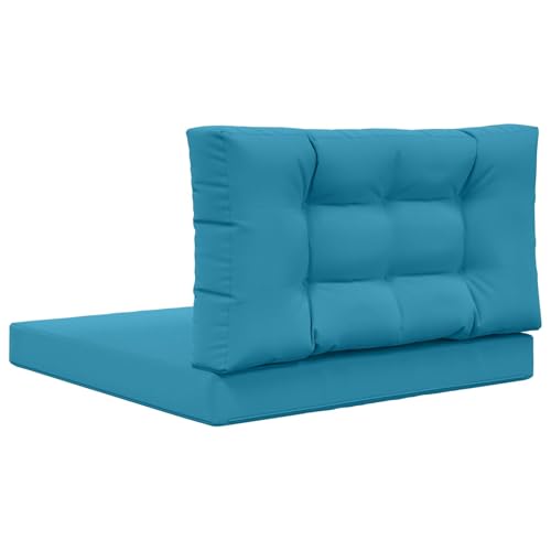 Coussin de canapé d'extérieur bleu roi 80x80 cm confortable - 7