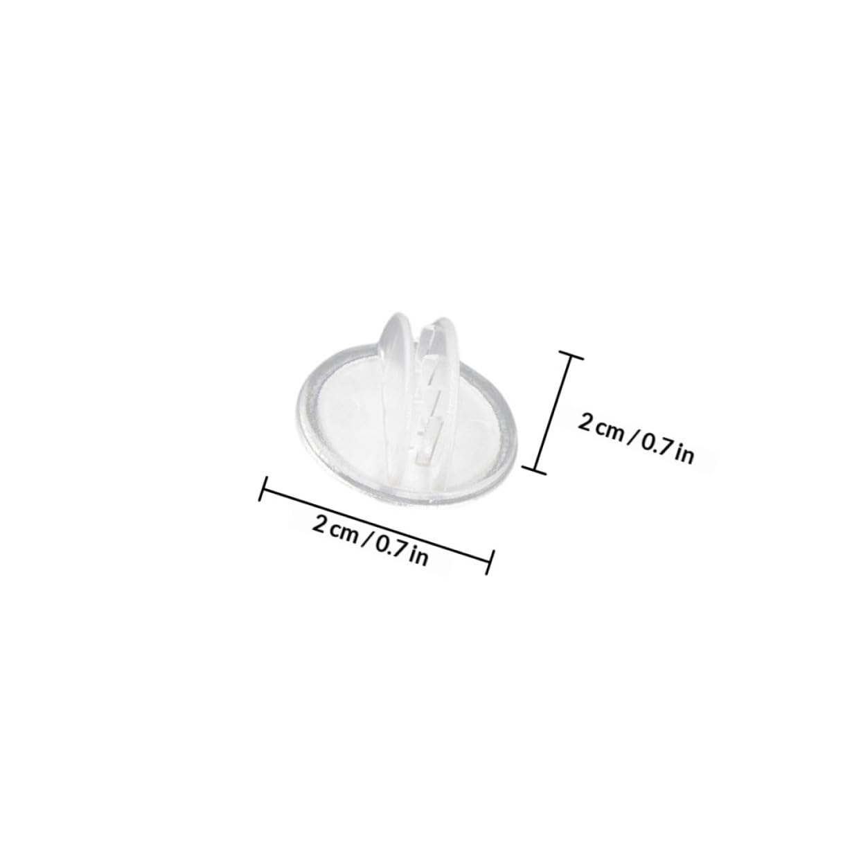 MAGICLULU Lot de 25 Clips D'étiquette en Plastique pour Affichage de Marchandises, Porte-affiches de Prix Sécurisé et Multifonctionnel, Design Simple et Élégant pour Restaurants et Cartes