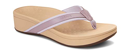 Vionic Women’s Pacific High Tide Toepost Sandals – Ladies Platform Flip Flops