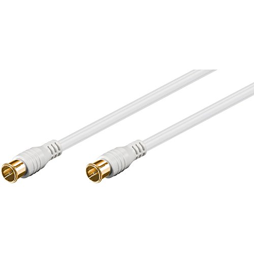 Preisvergleich Produktbild Goobay 64743 F-Quick SAT Antennenkabel (80 dB), 2x Geschirmt