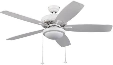 52" Honeywell Blufton Outdoor Ceiling Fan, White
