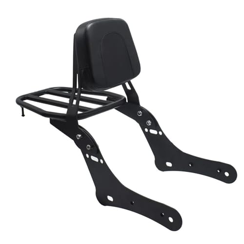 Sissy bar Kawasaki Vulcan EN650 dossier passager et grille de transport en acier robuste