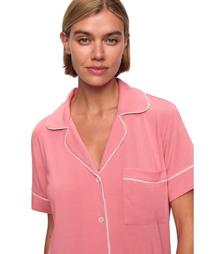 Image of Eberjey Gisele Rib Relaxed Short PJ Set
