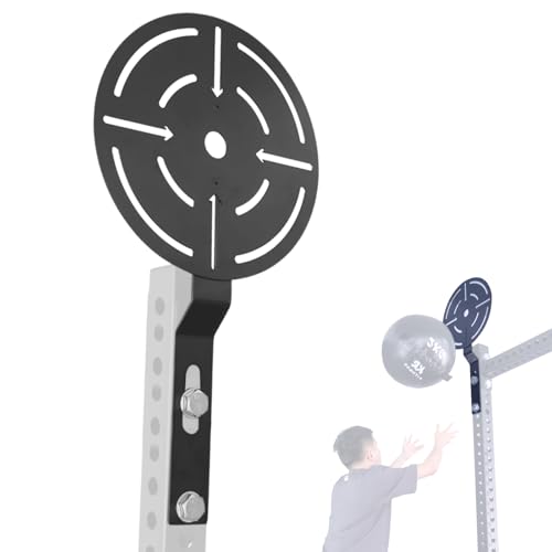 AHTAPFON Bersaglio da parete per rack montato con accessori di estensione, bersaglio palla medica per attacchi Power Squat, squash shot fitness per palestra domestica