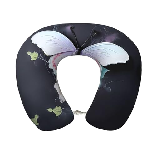 Almohada de viaje espuma viscoelástica cuello en U miniatura 1
