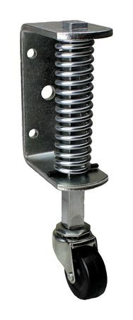 Gate Caster, Rubber, 2 in., 100 lb.