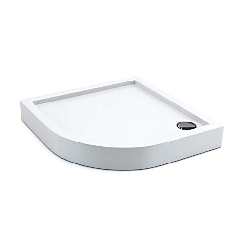 Preisvergleich Produktbild AQUABAD® Duschwanne Comfort Ultima 80x80cm Viertelkreis R55