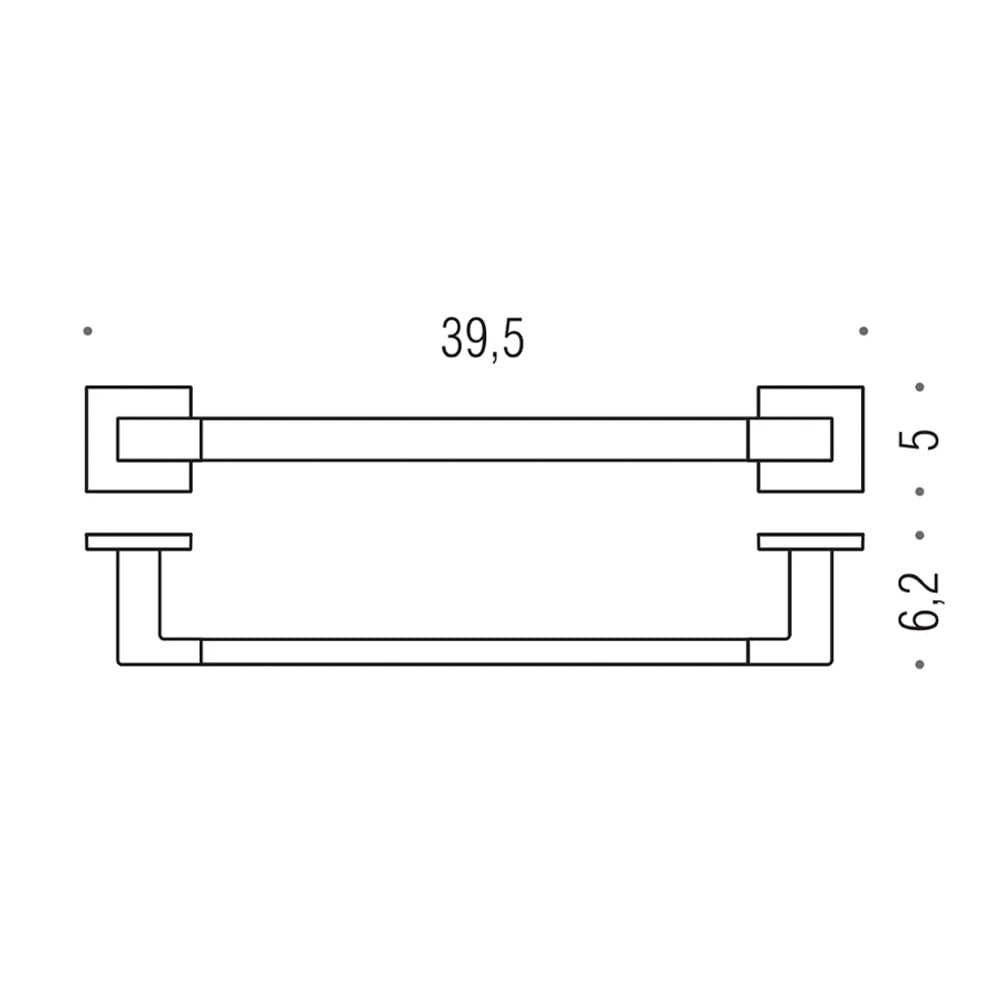 Colombo Design - BASIC Q B3709 PORTA SALVIETTE CM.41