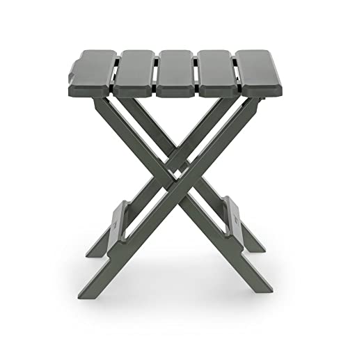 Camco Adirondack Mesa Lateral Plegable de Plástico, Color Sage, Pack de 2, Modelo 51880 miniatura 4