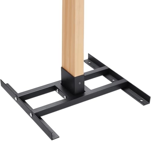 TOBWOLF 2x4 Target Stand Base for AR500 Steel Shooting Targets, Double T-Shaped Base, Easy to Carry Holder for Outdoor Shooting Range