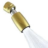 High Sierra® - CLASSIC™ Solid Metal 2.0 GPM Award Winning. High Pressure Shower Head. Lead-Free. Patented Nozzle Never Clogs - Polished Brass Finish