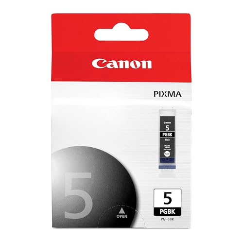 Canon PGI-5 Genuine Black Ink Tank, Compatible with iP3500, iP3300, MP970, MP960, MP950, MP800R, MP830, MP810, MP800, MP500, MX850, MX700, MP610, MP600, MP530, MP520, and MP510 Printers - image 1