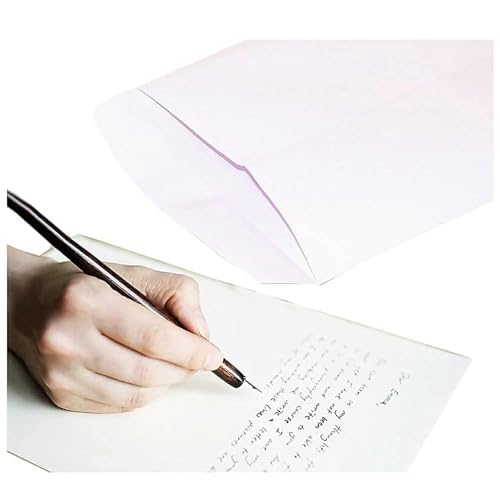 Image of Shuban Premium White Cheque Size Paper Envelop, Thickness 80 GSM Ideal for Home Office Business Corporate Secure Mailing - 9.5 inch X 4.5 inch - (50 pcs)
