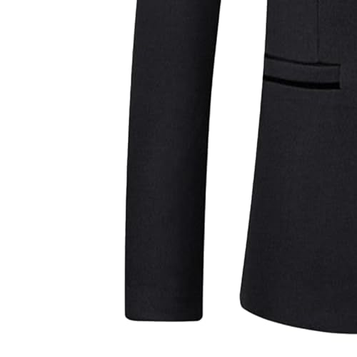 Men's Solid Slim Fit Blazer Two Button Casual Lightweight Jacket Sport Coats for Wedding Prom Party2