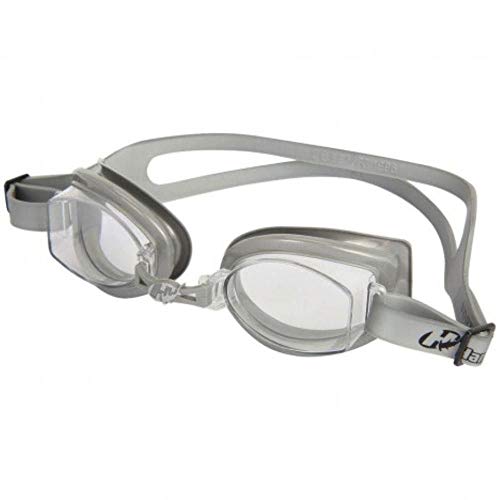 Óculos para Natação Hammerhead Vortex 1.0 Cinza proteção UVA/UVB