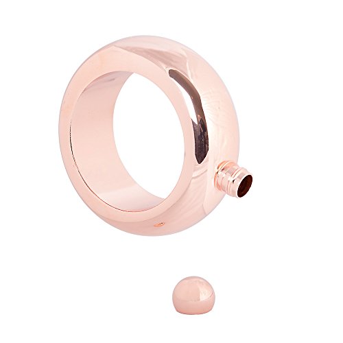 Funtime Ba4500 Fête Flasque de Bracelet Bracelet, Or Rose, Argent